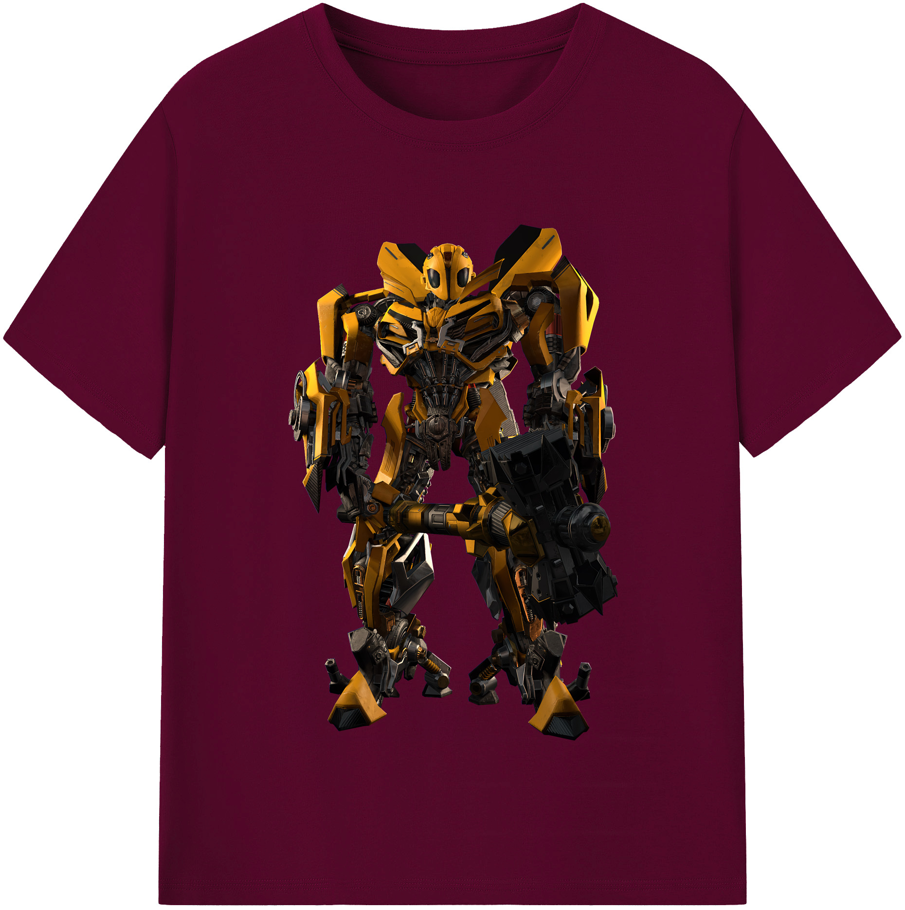 （画像用） Transformers トランスフォーマー レディースカジュアルプリントTシャツ（綿100％）